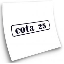 Adhesivo Montesa "Cota 25"...
