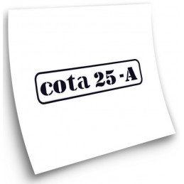 Adhesivo Montesa "Cota...
