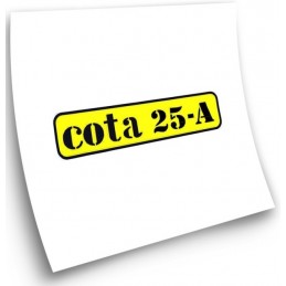 Adhesivo Montesa "Cota...