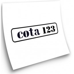 Adhesivo Montesa "Cota 123"...