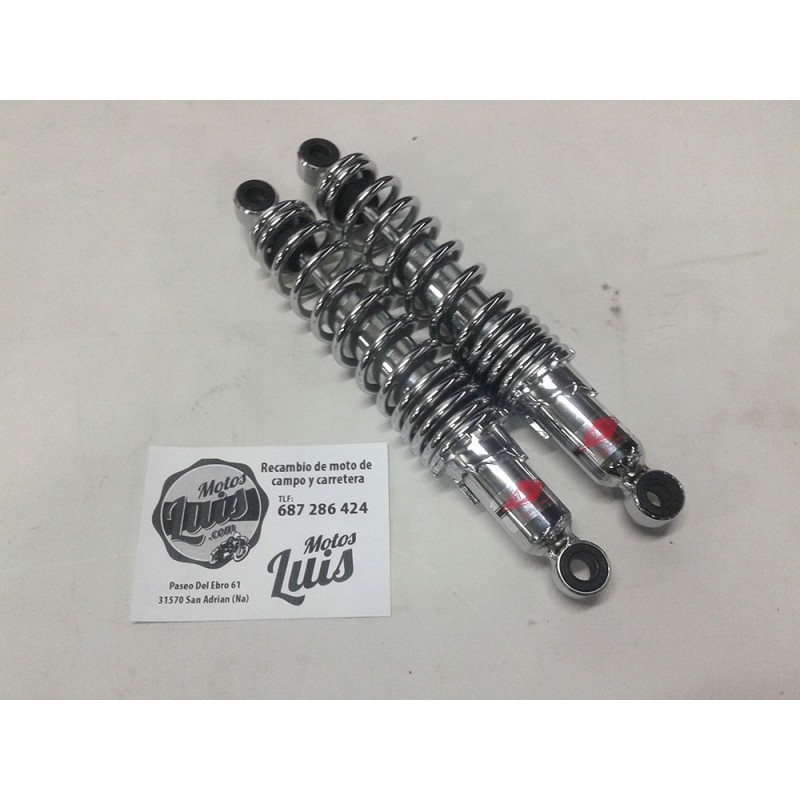 Juego Amortiguadores Carretera 310 mm Cromo - Cromo