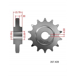 Piñon ISO Moto / ISO...