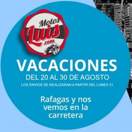 VACACIONES DESDE EL 20 AL...