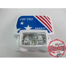 Careta Faro Trial Blanca