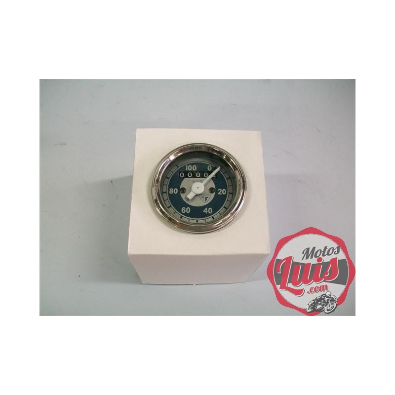 Relog Cuenta KM Bultaco Mercurio Diametro 60 ESFERA AZUL