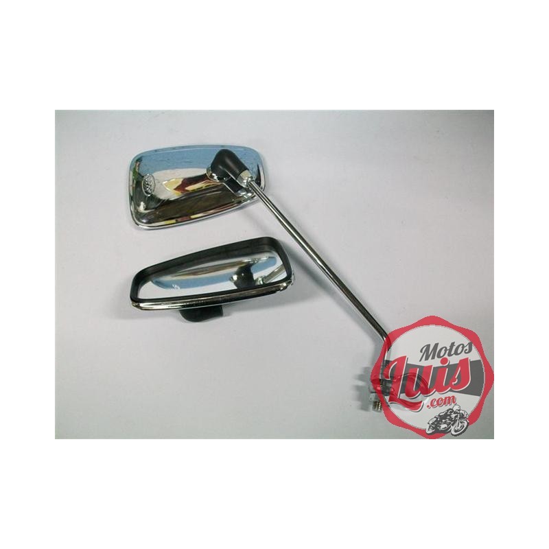 Espejo Retrovisor Moto Ovalado