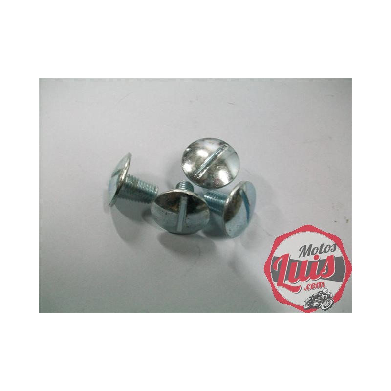 Tornillo M8 x 16 Recto Cincado