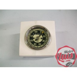 Relog Cuenta KM Bultaco Tralla y 155 Diametro 60 ESFERA BLANCA