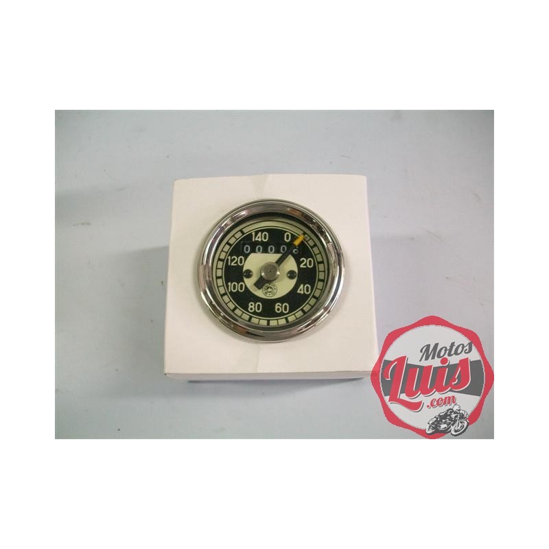 Relog Cuenta KM Bultaco Tralla y 155 Diametro 60 ESFERA BLANCA