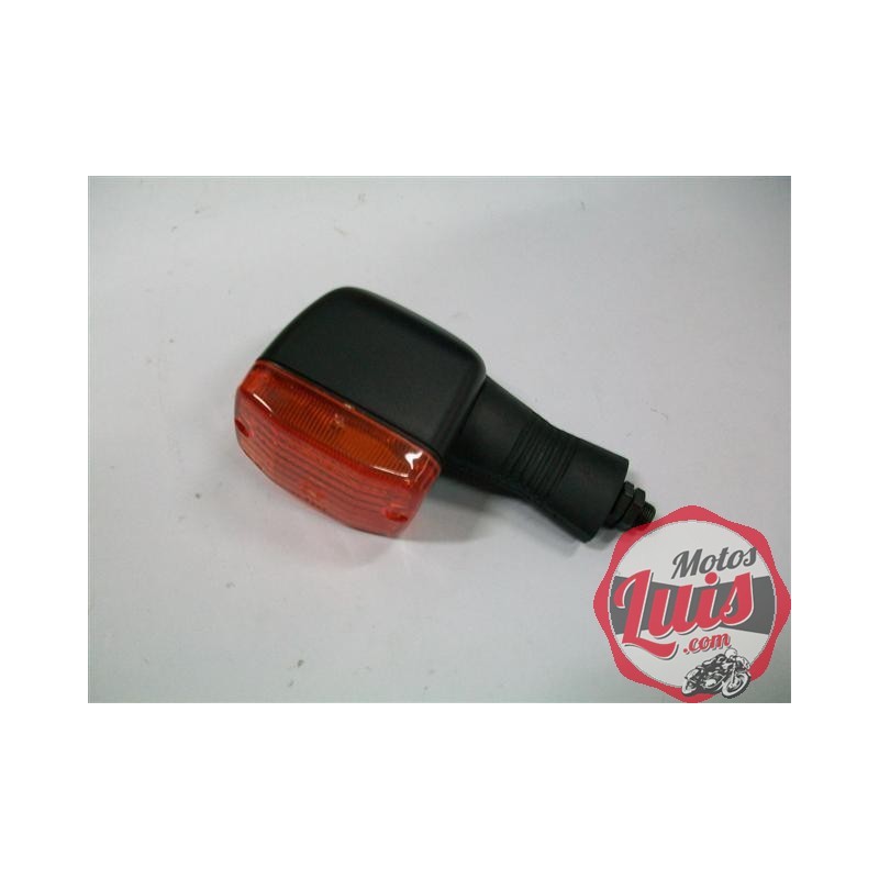 Intermitente Negro Cuadrado Base Goma