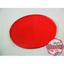 Ovalo Portanumeros 28x23 ROJO