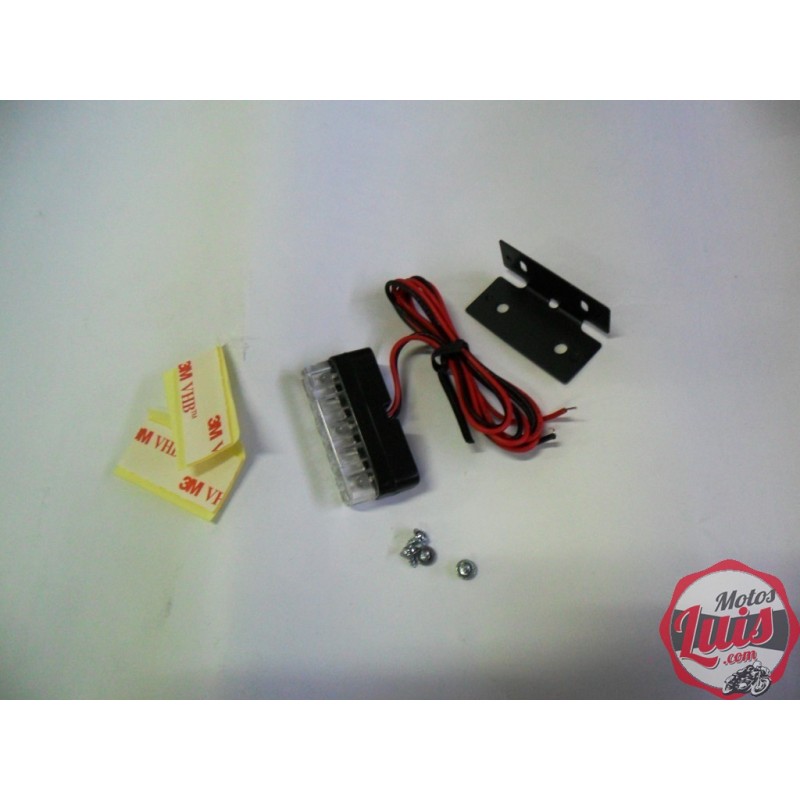 Luz matricula LED