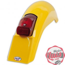 Guadabarros Trasero Con Luz Amarillo