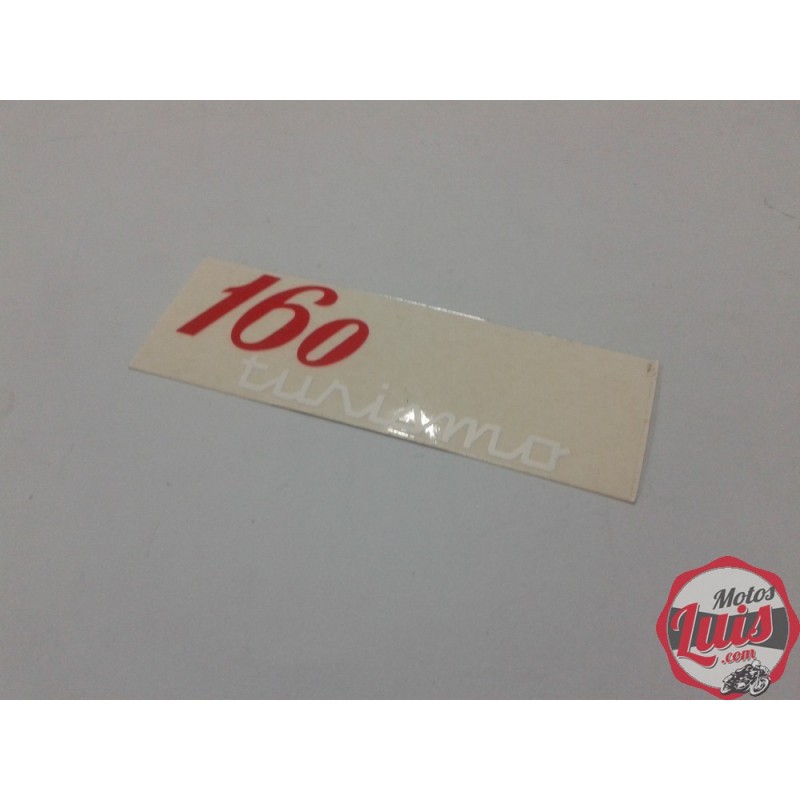 Adhesivo OSSA 160 Turismo Rojo-Blanco