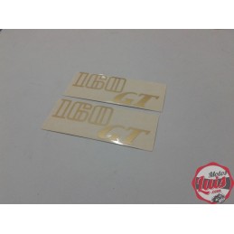 Adhesivo OSSA 160 Turismo Rojo-Blanco PAREJA