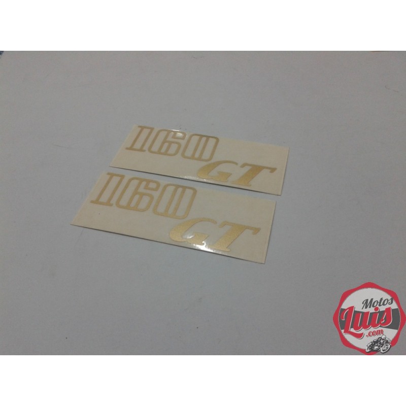 Adhesivo OSSA 160 Turismo Rojo-Blanco PAREJA