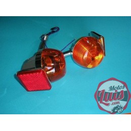 Intermitente Con Reflectante Rojo