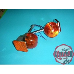 Intermitente Con Reflectante Ambar