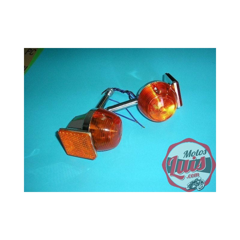 Intermitente Con Reflectante Ambar