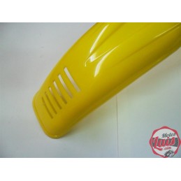 Guardabarros Del Enduro Con Rejilla amarillo