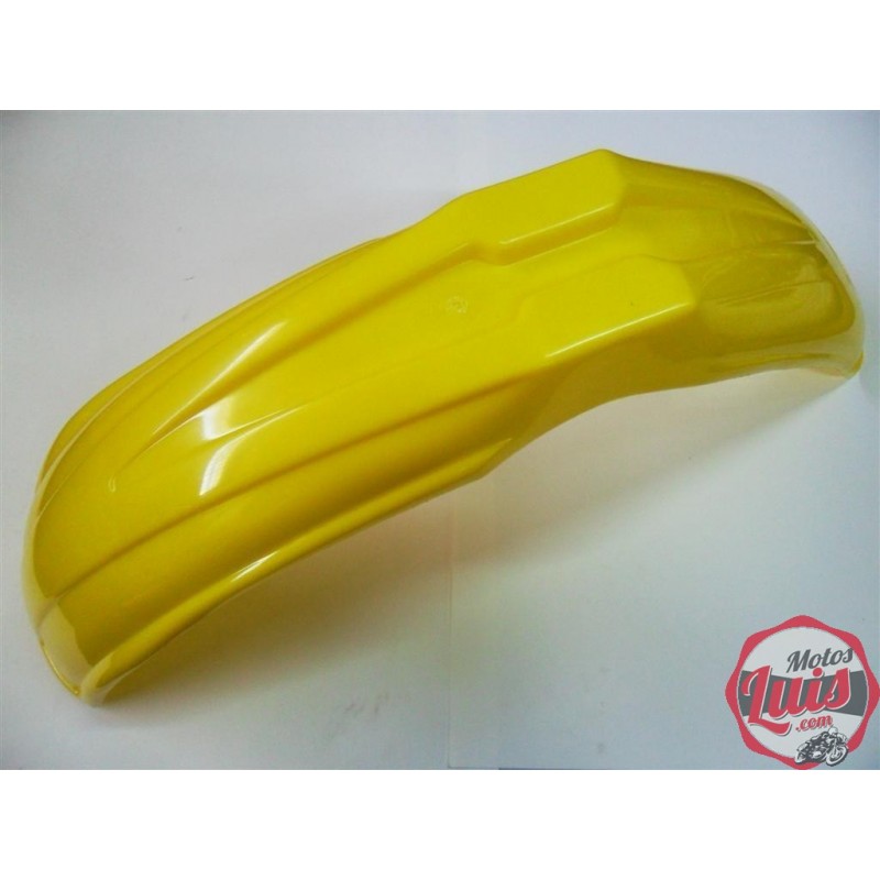 Guardabarros Del Enduro Con Rejilla amarillo