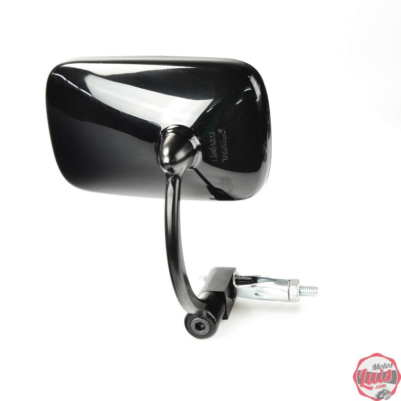 Espejo Retrovisor Articulado Manillar Rectangular Cromo (H)