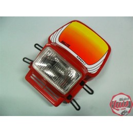 Careta Faro Cross Roja