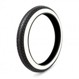 Cubierta 18" 2.25-18 Banda Blanca