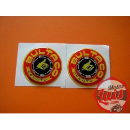 Juego Marca Deposito Bultaco Amarillo