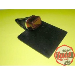 Soporte Matricula Trial Con Piloto Ciclomotor