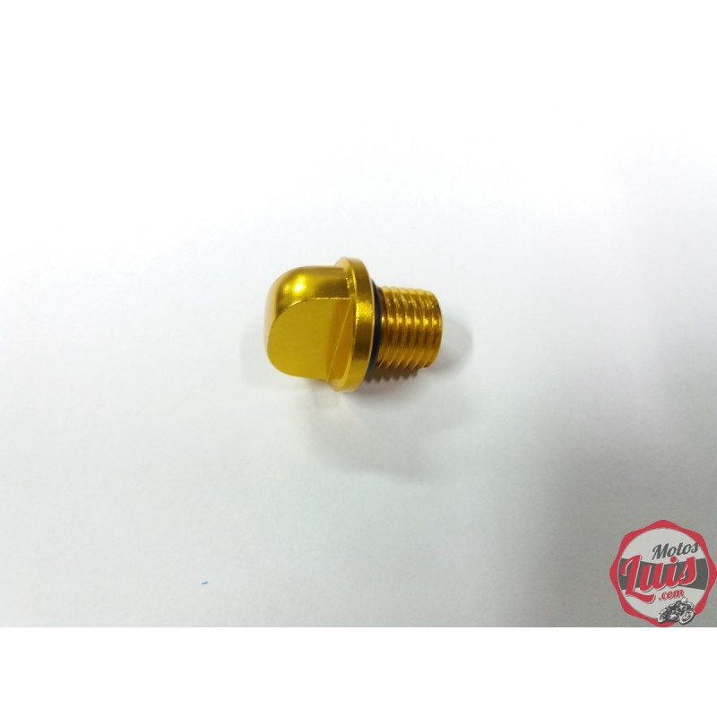 Tornillo Llenado Aluminio Amarillo