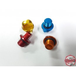 Tornillo Llenado Aluminio Azul