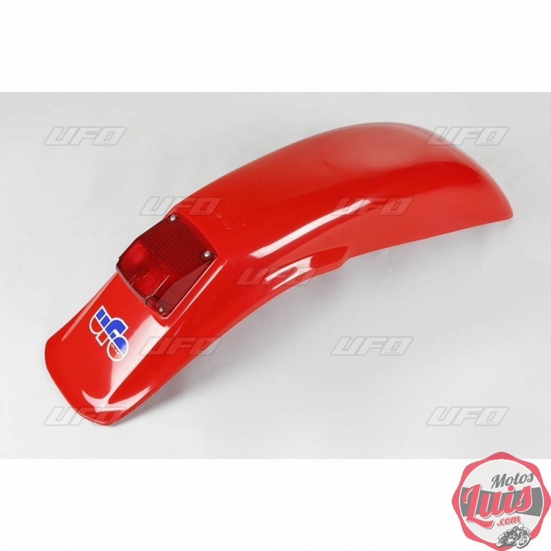 Guadabarros Trasero Con Luz Ancho Amarillo