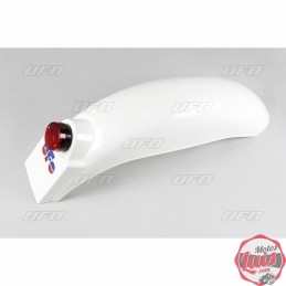 Guadabarros Trasero Con Luz Redonda Blanco