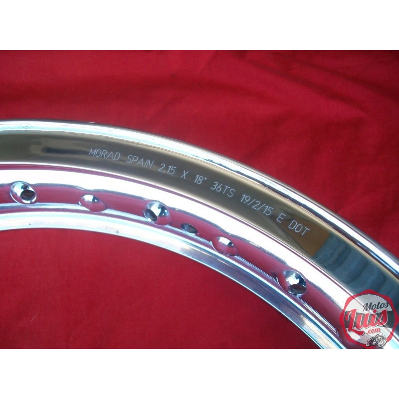 Llanta Aluminio Akront Nervio 2.15-18