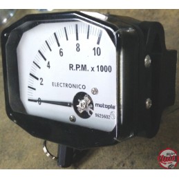 Cuenta RPM Motoplat 0-10.000 Blanco