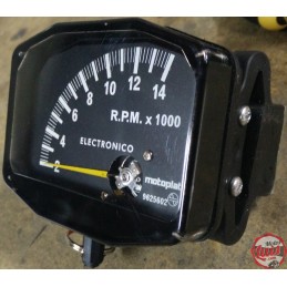 Cuenta RPM Motoplat 0-14.000 Negro
