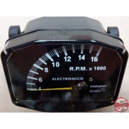 Cuenta RPM Motoplat 0-16.000 Negro