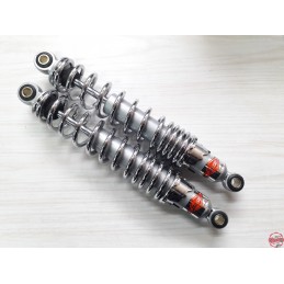 Amortiguadores Campo 340 mm. Gris-Cromo