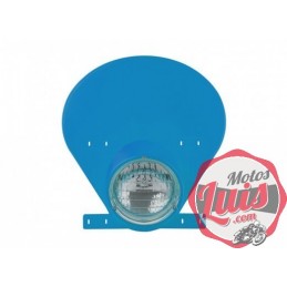 Careta Portafaros Preston Petty Azul Bultaco