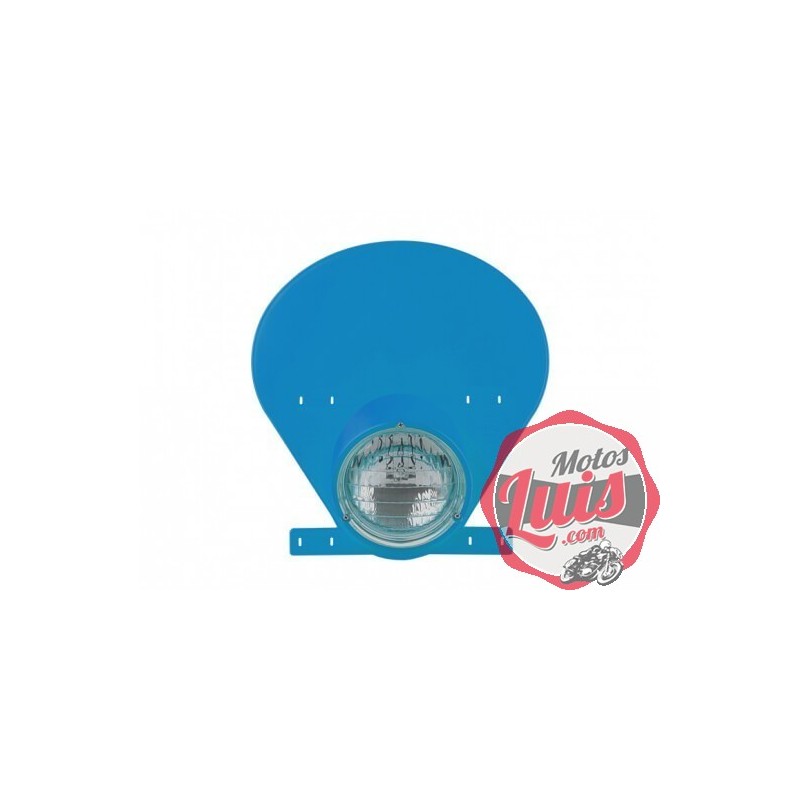 Careta Portafaros Preston Petty Azul Bultaco