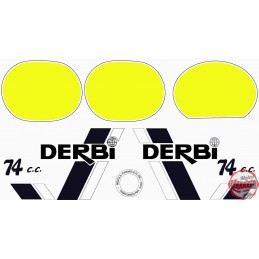 Juego Adhesivos Derbi TT8...