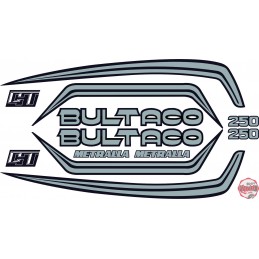 Juego Adhesivos Bultaco...