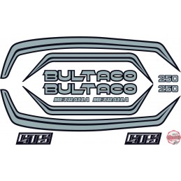 Juego Adhesivos Bultaco...