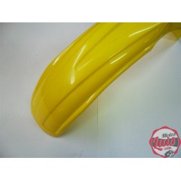 Guardabarros Del Enduro Con Rejilla amarillo