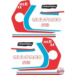 Juego Adhesivos Bultaco...