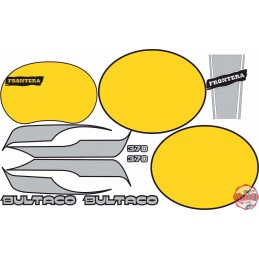 Juego Adhesivos Bultaco...