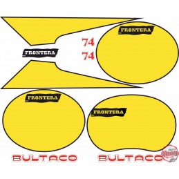 Juego Adhesivos Bultaco...