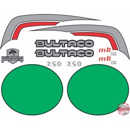 Juego Adhesivos Bultaco...