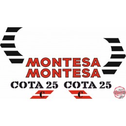 Juego Adhesivos Montesa...